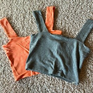 LOT OF 2 Free People Crop Tops